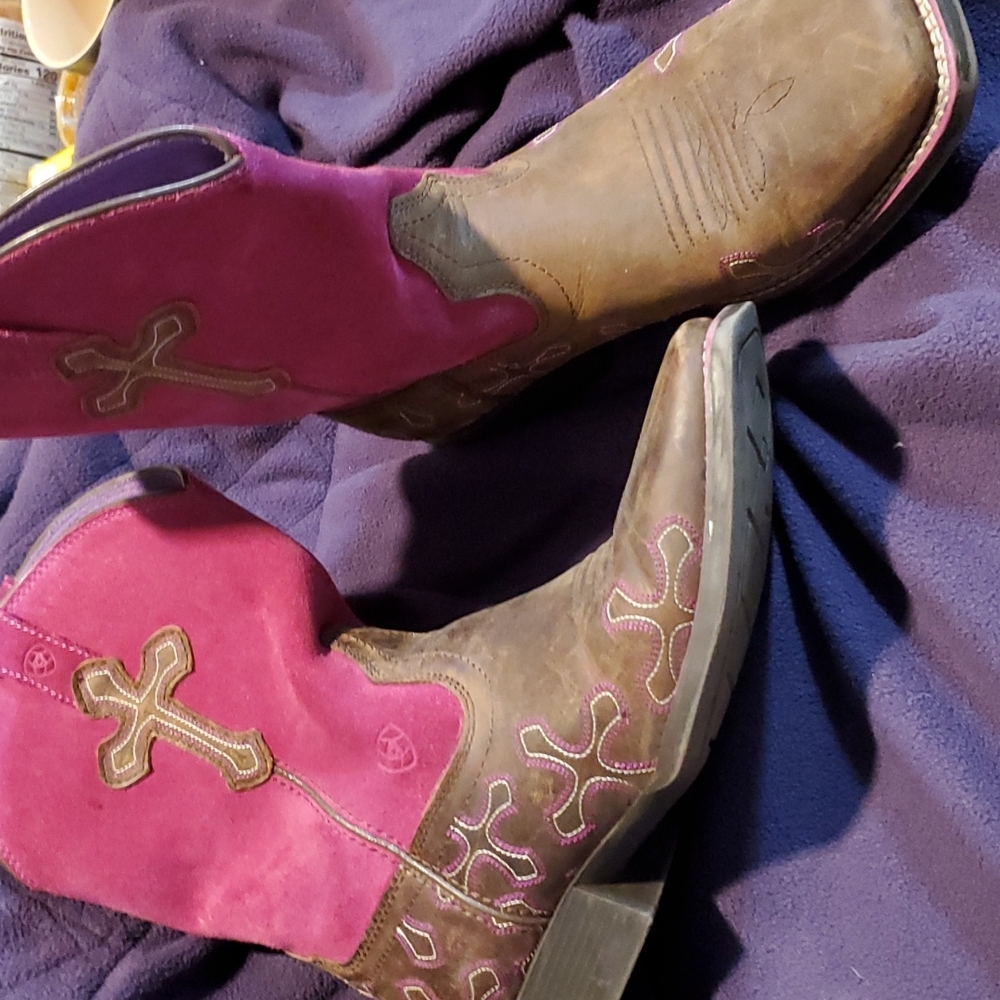 ARIAT Kids Crossroads Boots Size 5